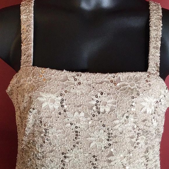 R&M COLLECTION SEQUINED DRESS - Picture 3 of 4